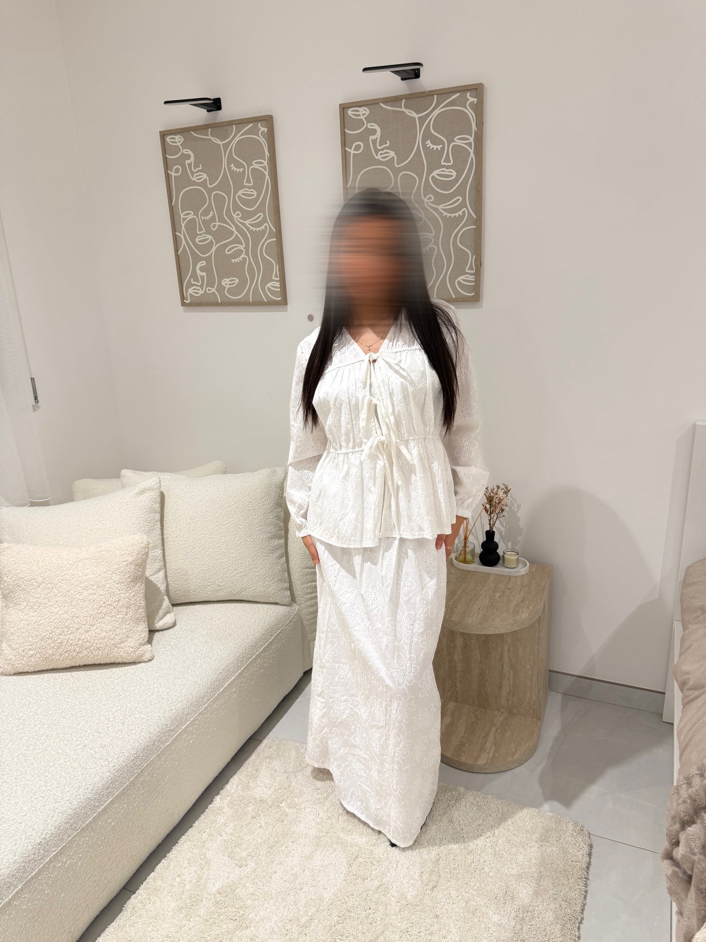 Ensemble Alya blanc