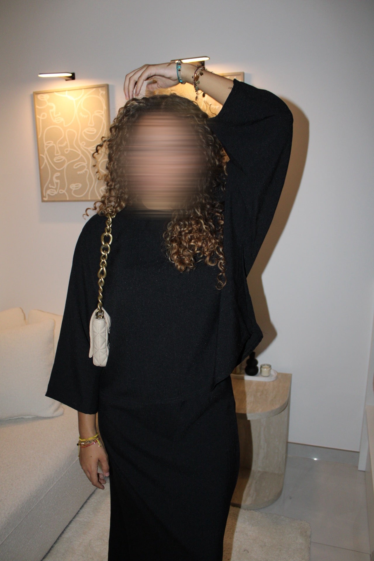 Ensemble jupe noir