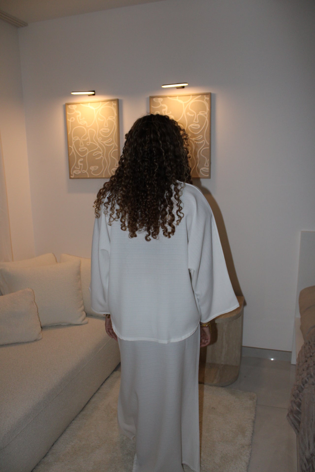 Ensemble jupe Blanc