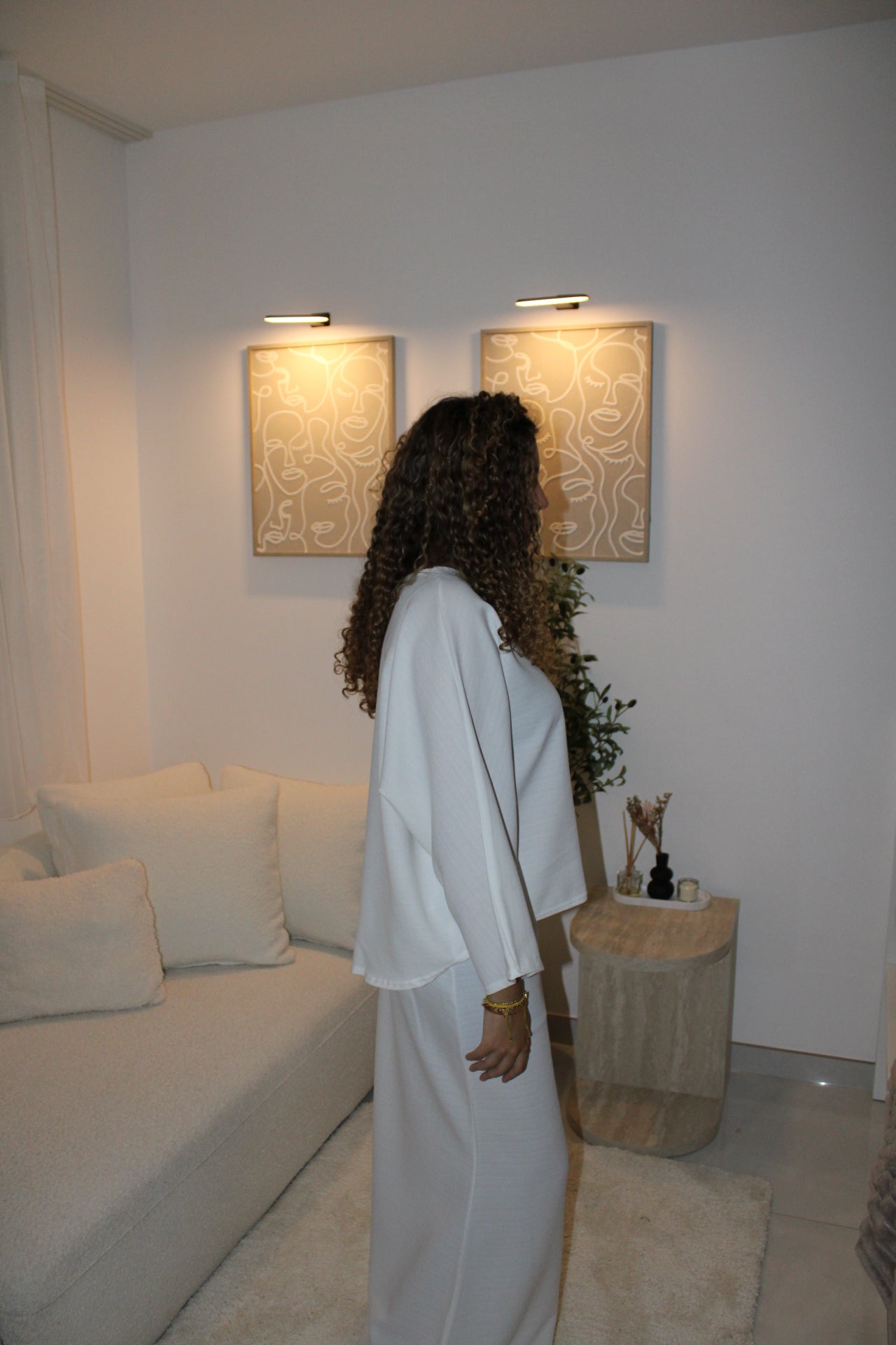 Ensemble jupe Blanc