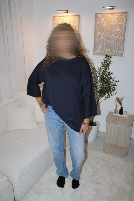 T-shirt bleu marine