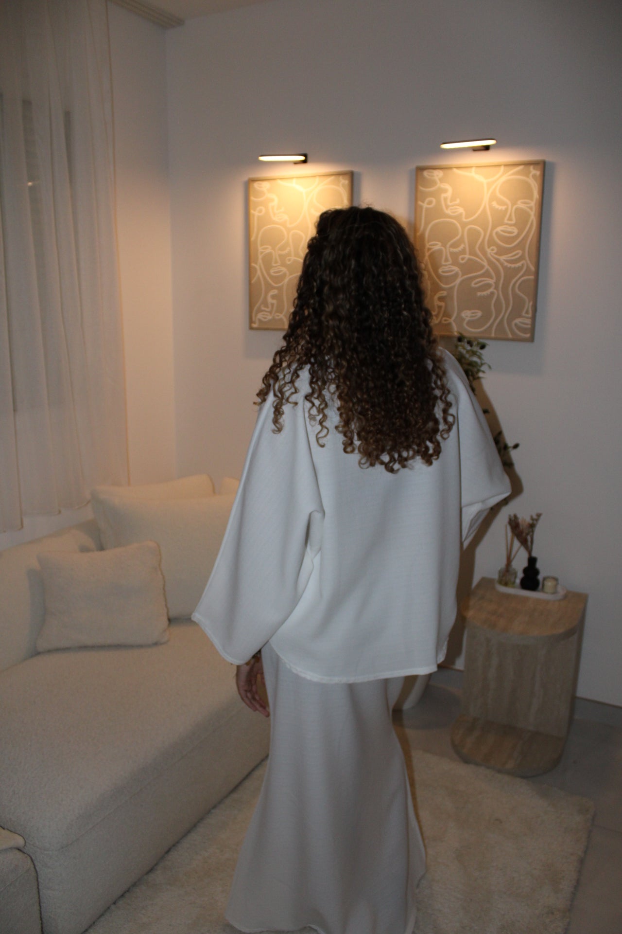 Ensemble jupe Blanc